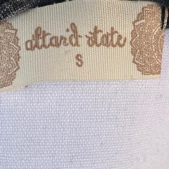 Altard State Size Small Black Marled Flowy Dress - Picture 3 of 6